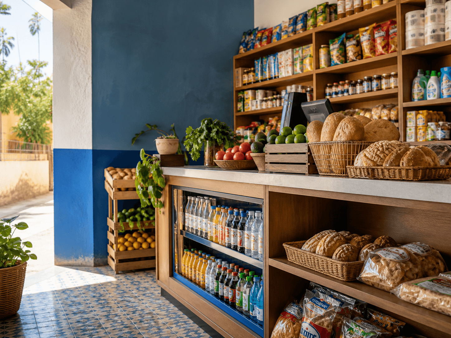 Negocio de ejemplo para Tienda de abarrotes